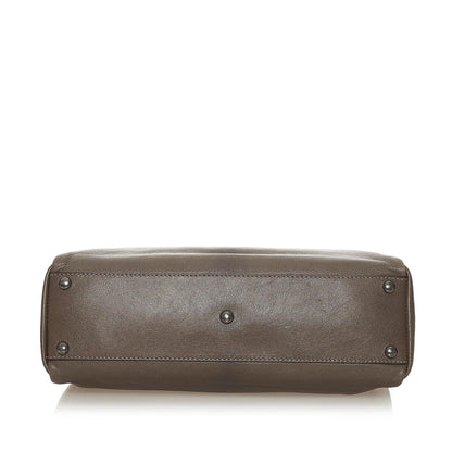 Fendi Peekaboo Leather Satchel (SHG-27570)