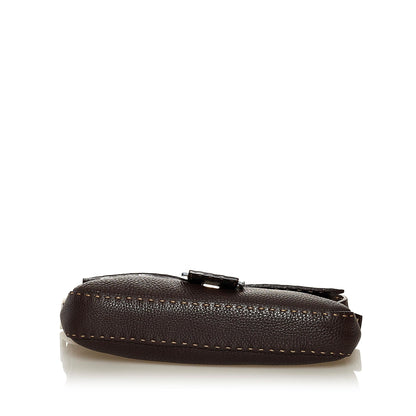 Fendi Selleria Leather Baguette (SHG-34890)
