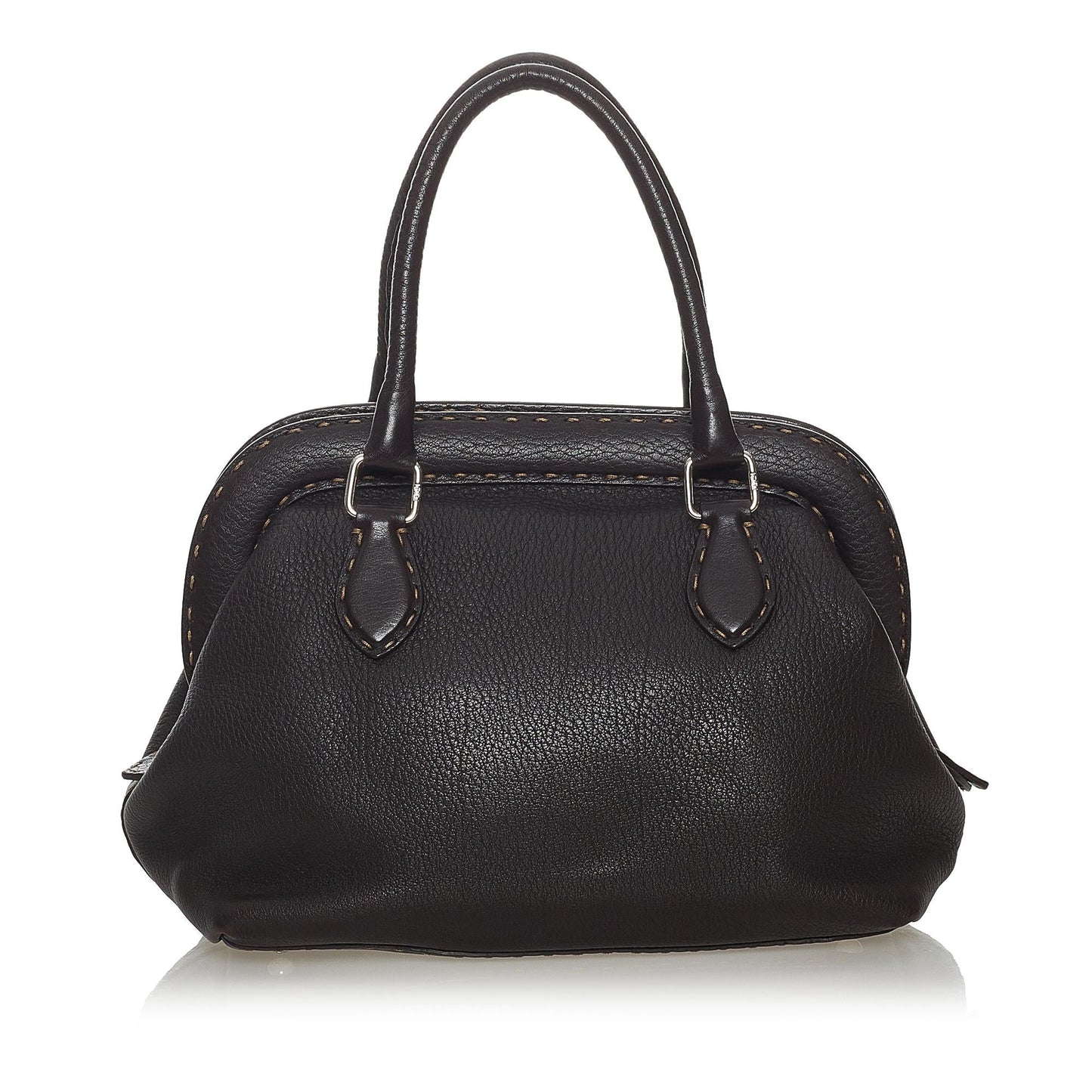 Fendi Selleria Leather Handbag (SHG-28118)