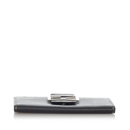 Fendi Selleria Leather Long Wallet (SHG-23841)