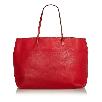 Fendi Selleria Leather Tote Bag (SHG-25660)