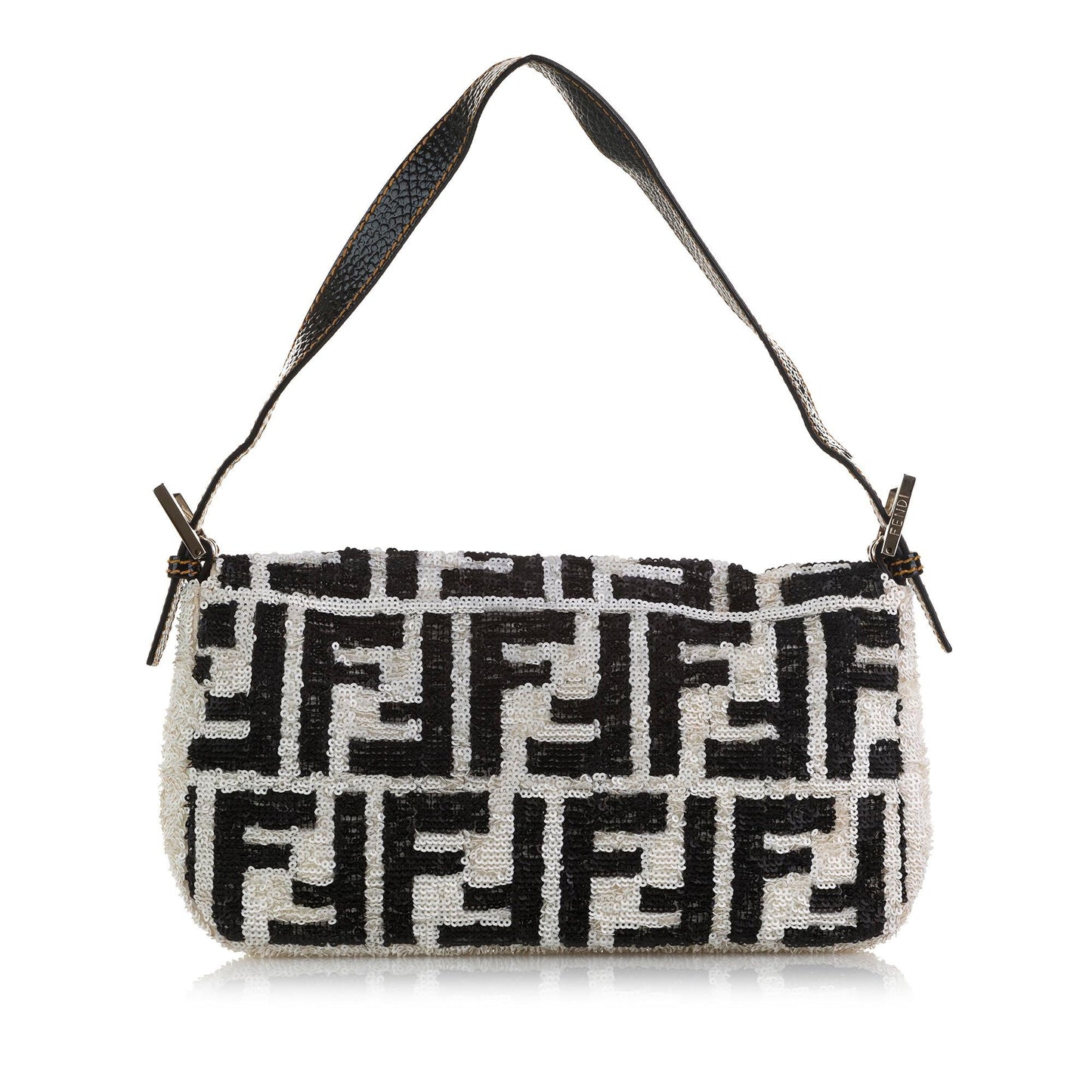 Fendi Sequined Zucca Mamma Baguette (SHG-e5CoQR)