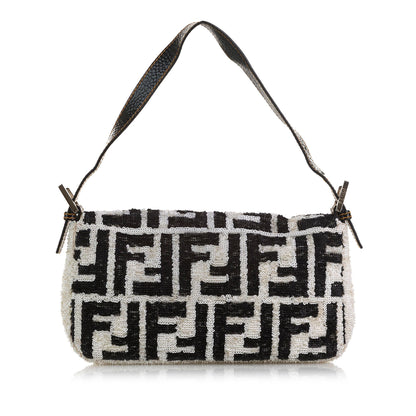Fendi Sequined Zucca Mamma Baguette (SHG-e5CoQR)