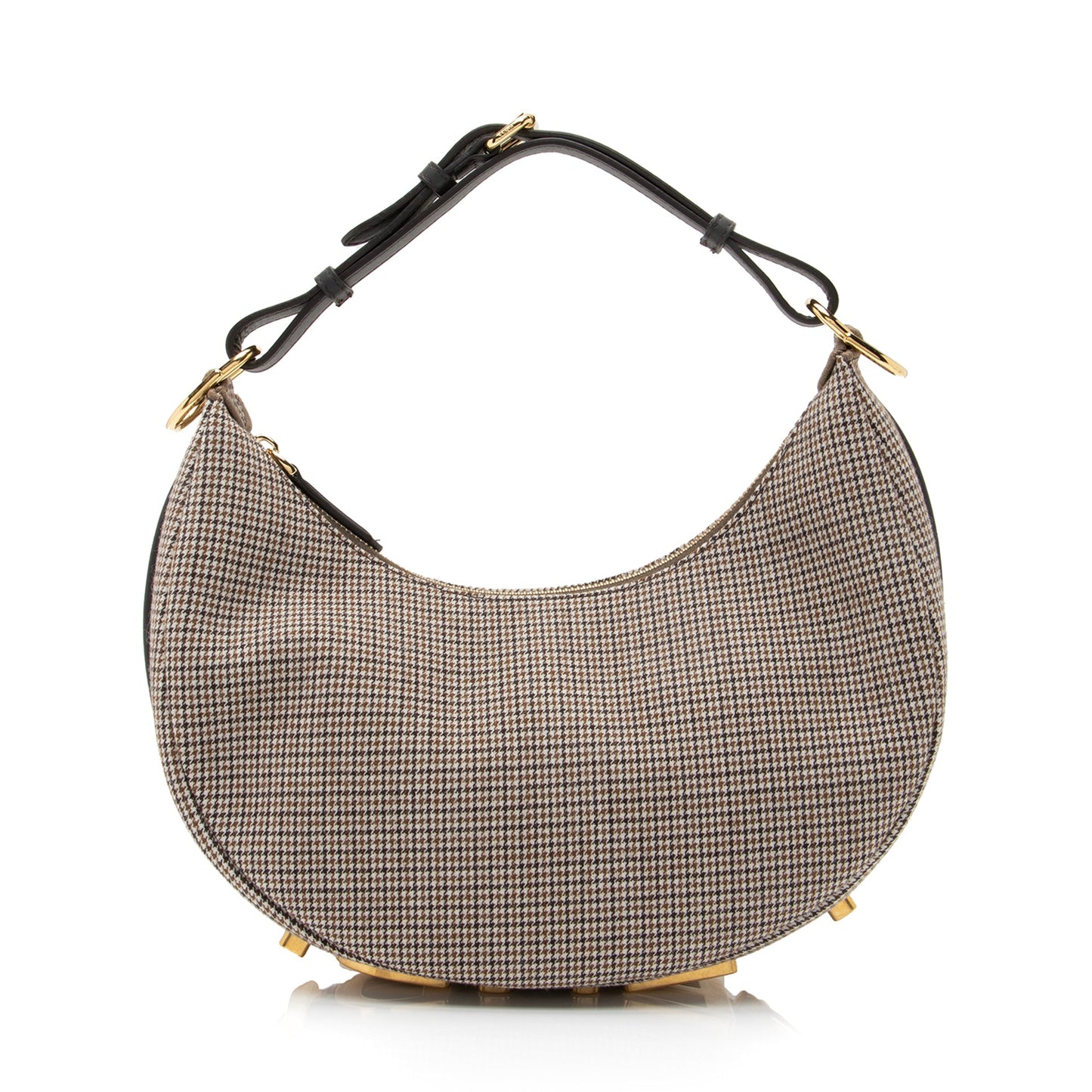 Fendi Fabric Small Fendigraphy Charm Hobo (SHF-23488)