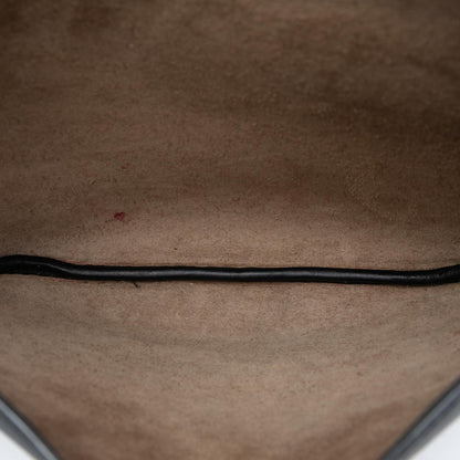 Fendi Small Leather Croissant Hobo Bag