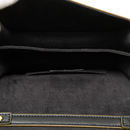 Fendi Small Scalloped Leather Kan I Crossbody