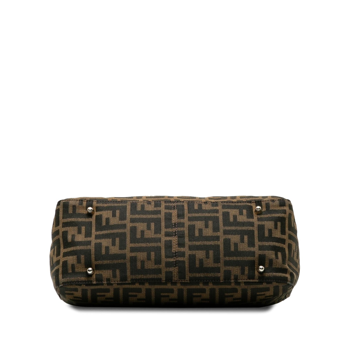 Fendi Small Zucca Canvas Twins Tote (SHG-kog7lI)
