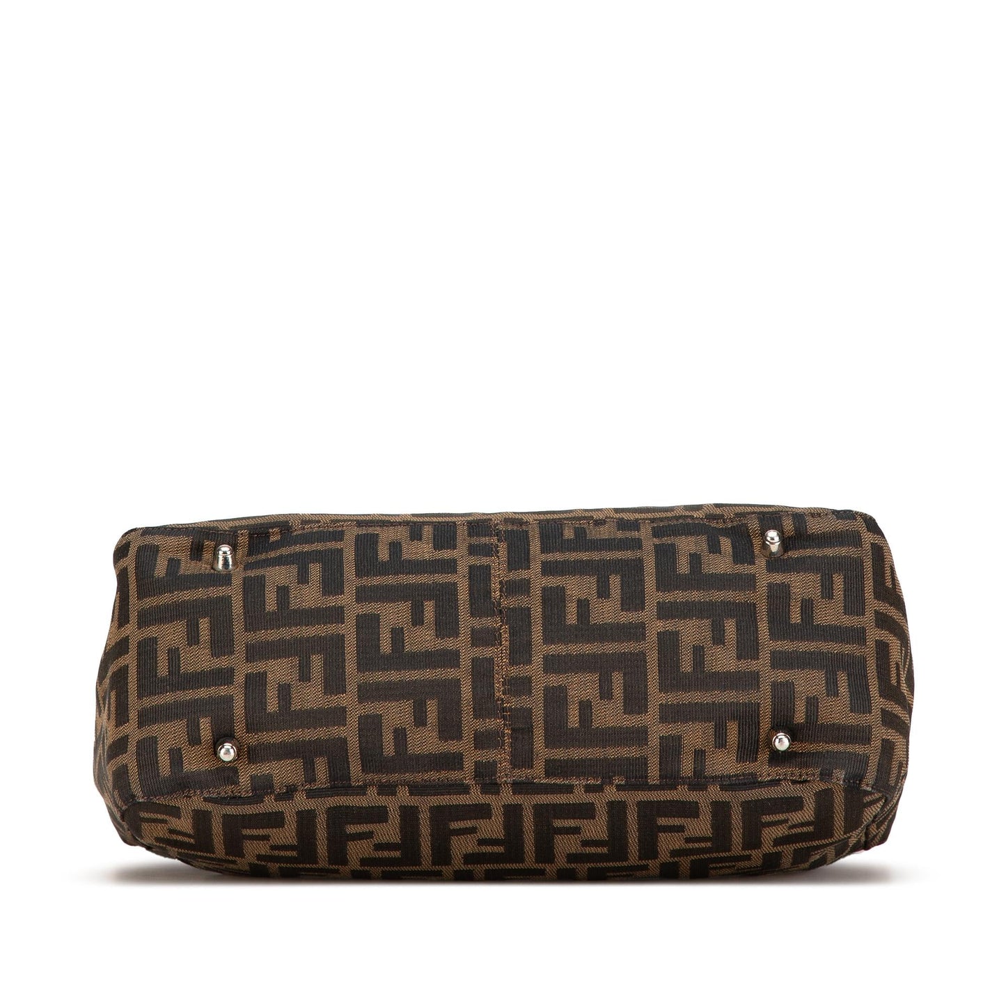 Fendi Small Zucca Canvas Twins Tote