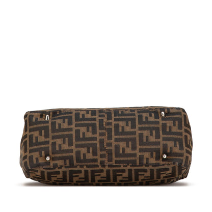 Fendi Small Zucca Canvas Twins Tote