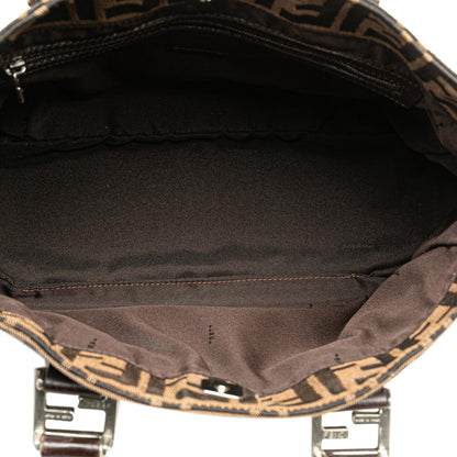 Fendi Small Zucca Canvas Twins Tote