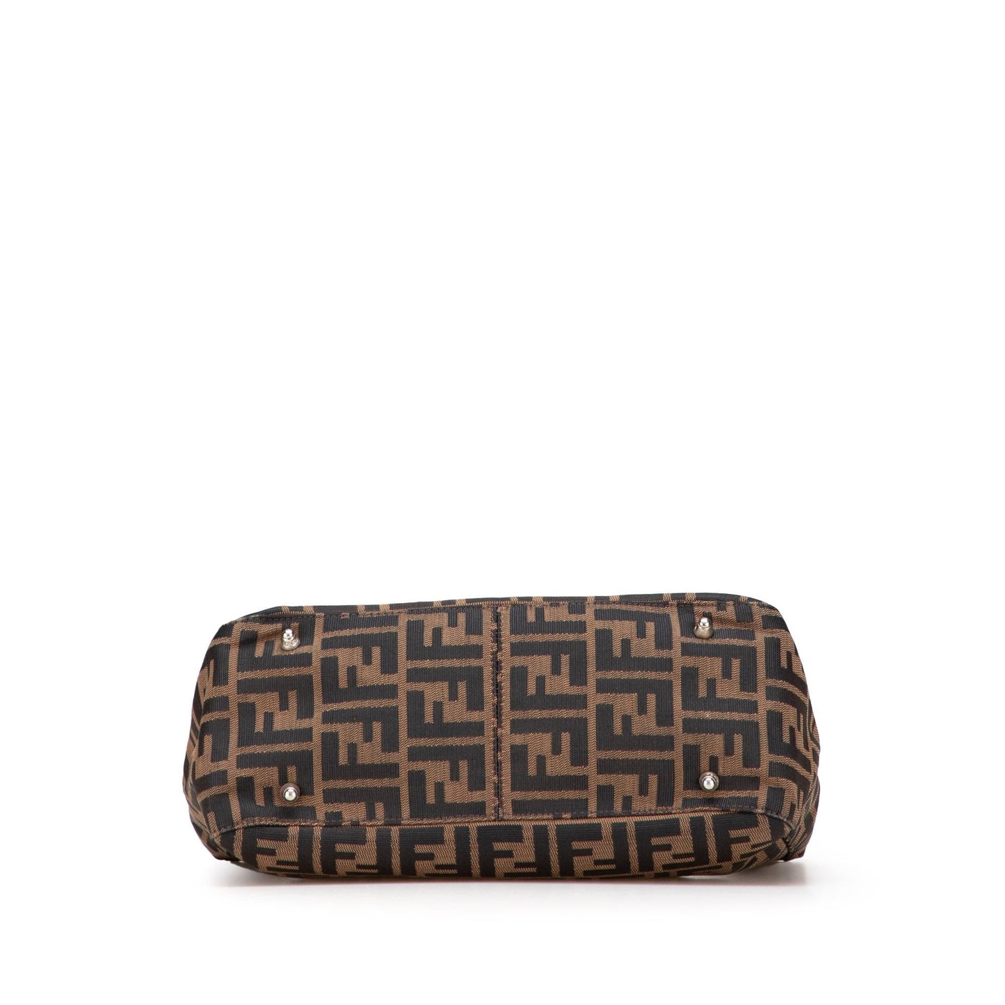 Fendi Small Zucca Canvas Twins Tote