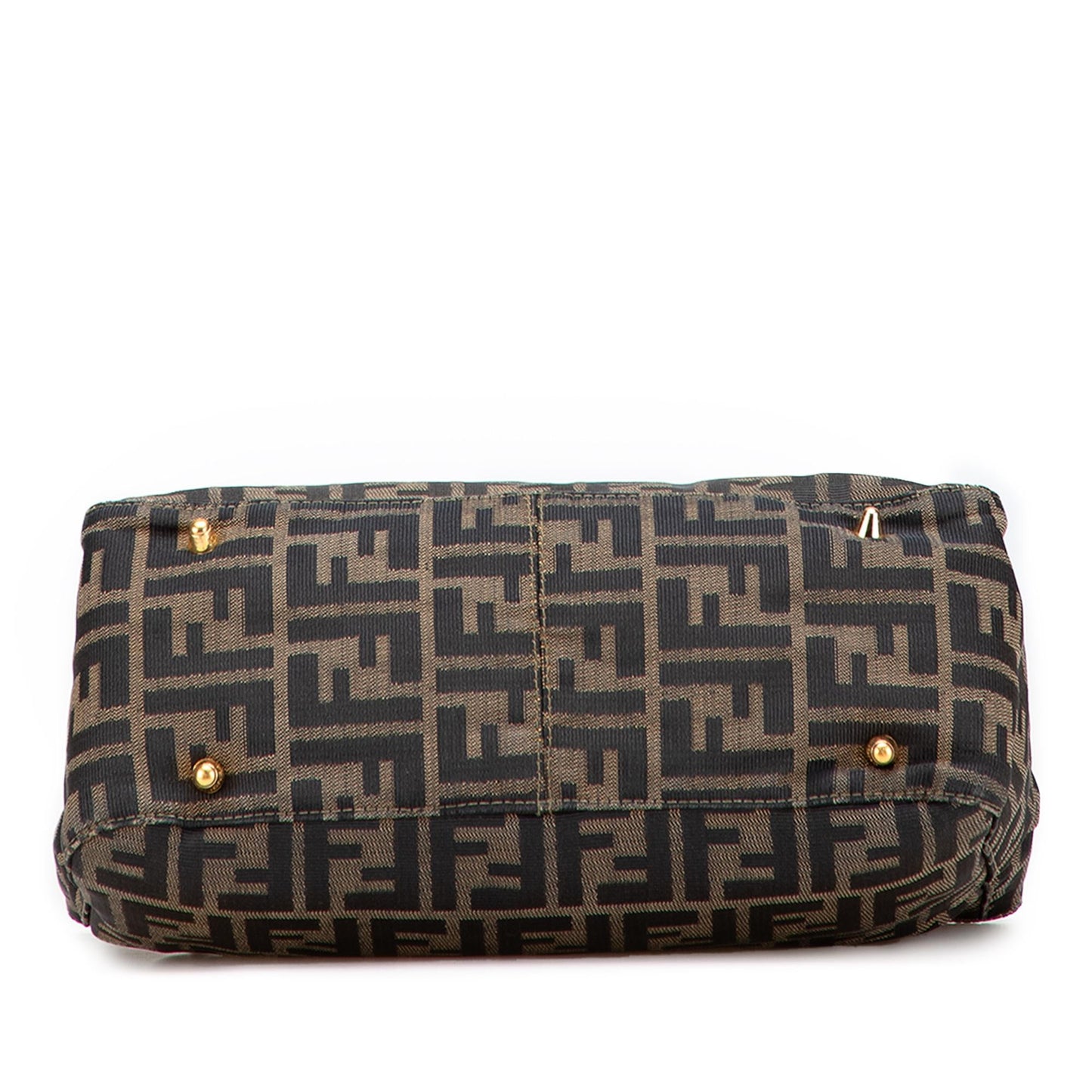 Fendi Small Zucca Canvas Twins Tote