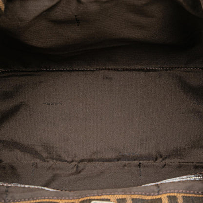 Fendi Small Zucca Canvas Twins Tote