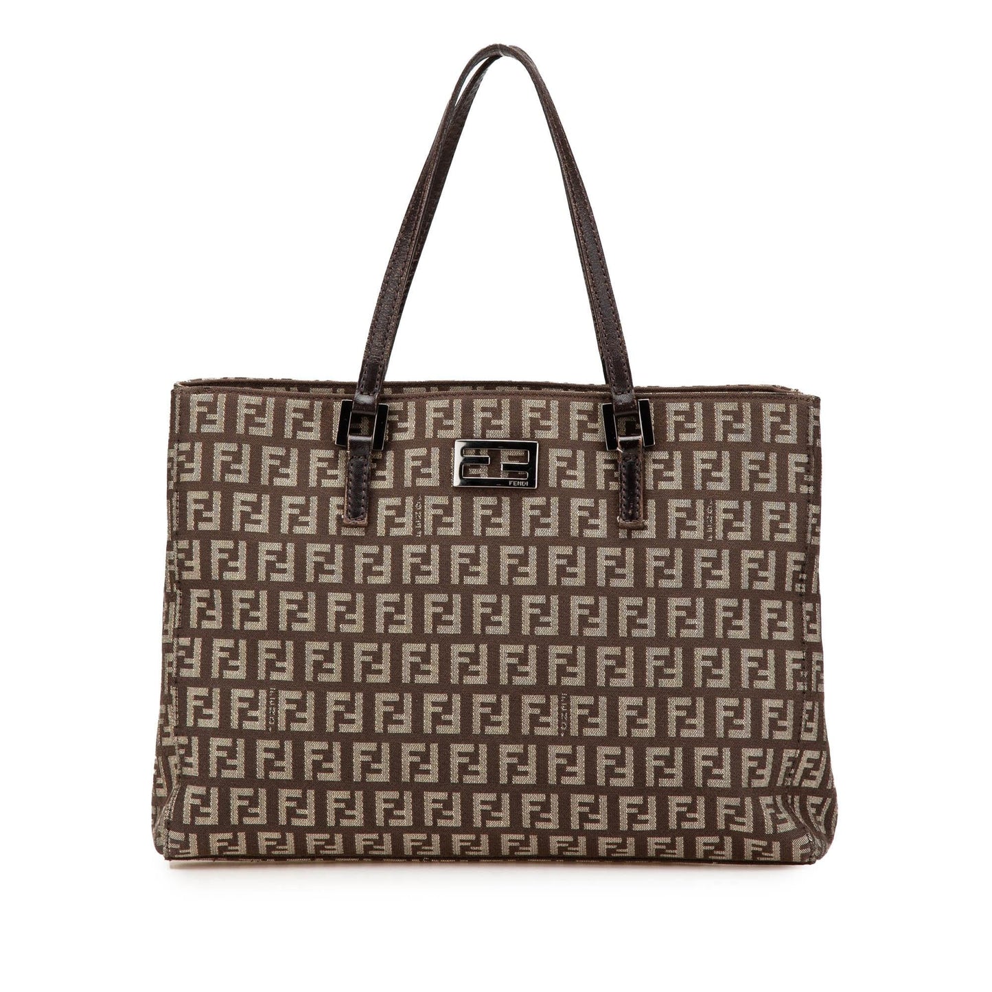 Fendi Small Zucchino Canvas Tote