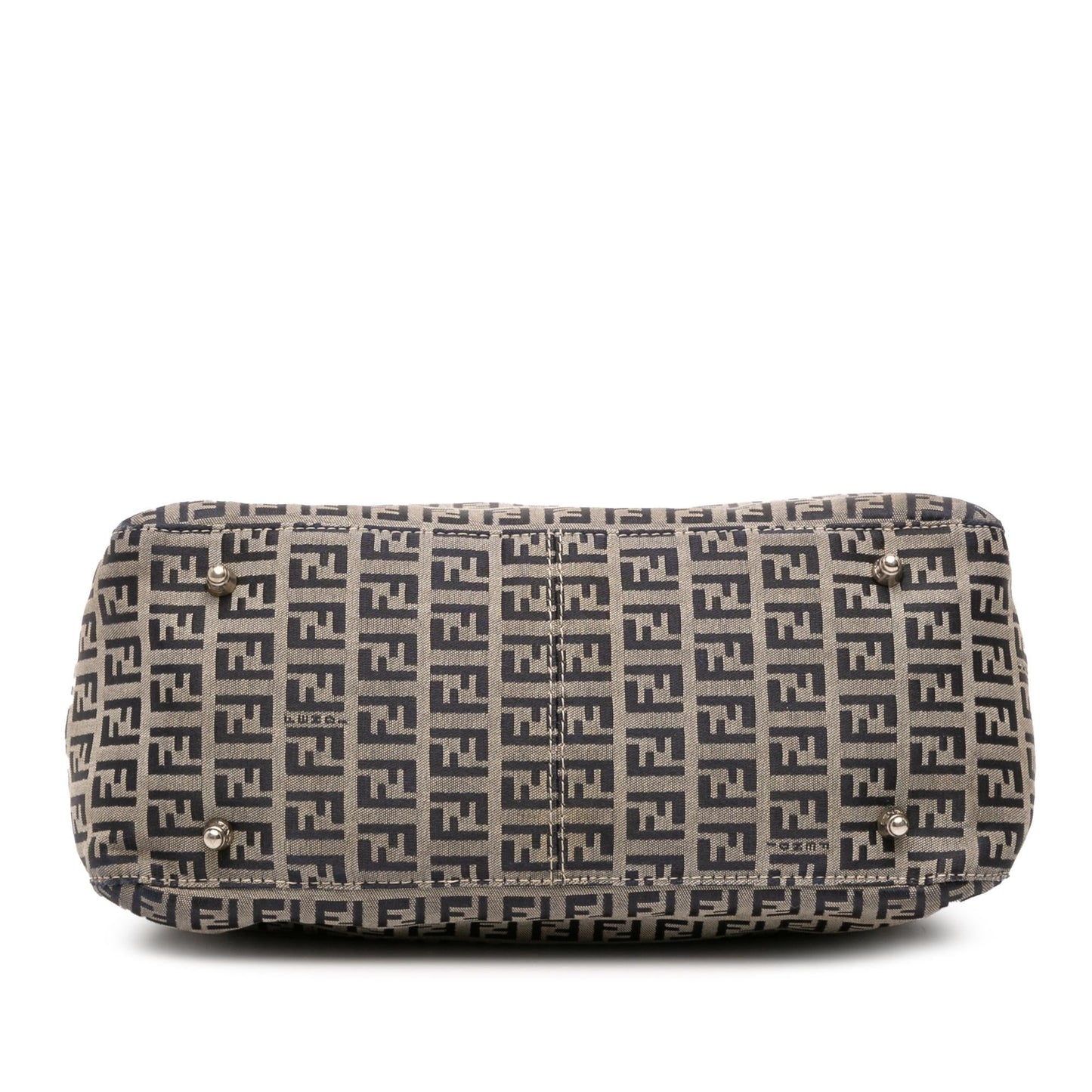 Fendi Small Zucchino Canvas Twins Tote