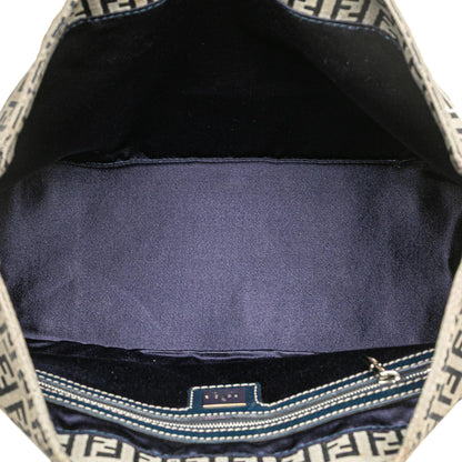Fendi Small Zucchino Canvas Twins Tote