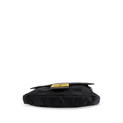 Fendi Stripes Convertible Baguette (SHG-lOZAlr)
