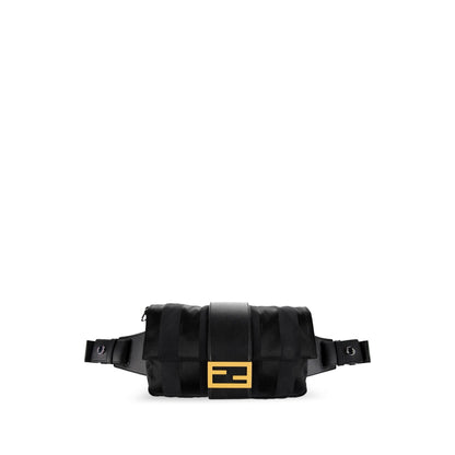 Fendi Stripes Convertible Baguette (SHG-lOZAlr)