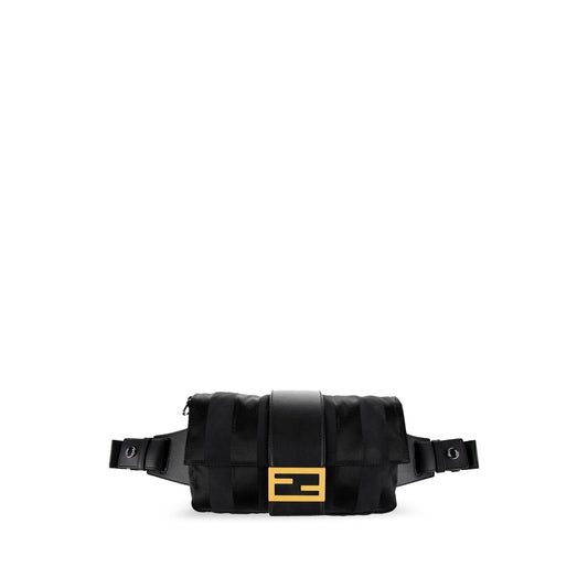 Fendi Stripes Convertible Baguette (SHG-lOZAlr)