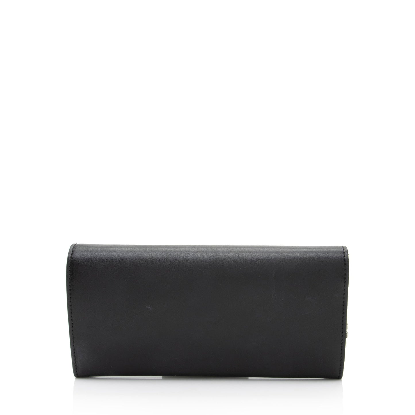 Fendi Leather Rainbow Studs Wallet on Chain