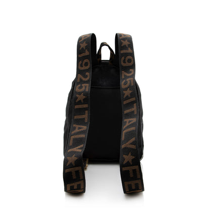 Fendi Vintage Nylon Logo Backpack - FINAL SALE (SHF-17036)