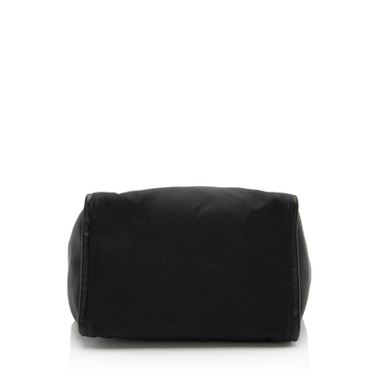 Fendi Vintage Nylon FF Small Flap Bag (SHF-SS6oIw)