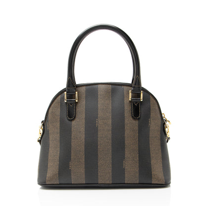 Fendi Vintage Pequin Dome Satchel