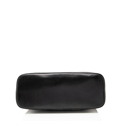 Fendi Vintage Pequin Dome Satchel
