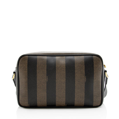 Fendi Vintage Pequin Shoulder Bag (SHF-13582)