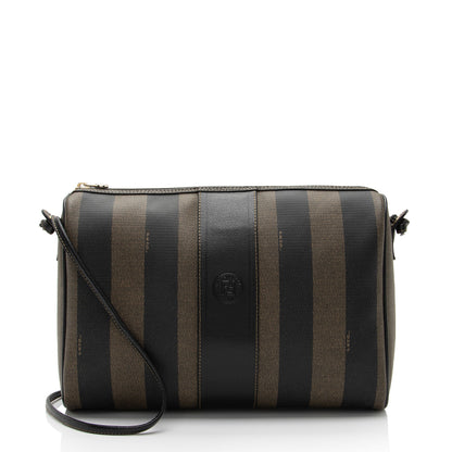 Fendi Vintage Pequin Shoulder Bag (SHF-Xlz5Fc)