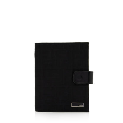 Fendi Vintage Canvas Agenda Cover (SHF-umIdyt)