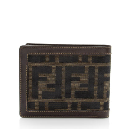 Fendi Vintage Zucca Bi-Fold Wallet (SHF-cz94a8)