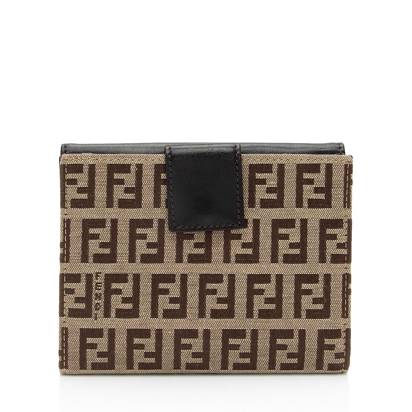 Fendi Vintage Zucchino French Wallet (SHF-vN8WMD)