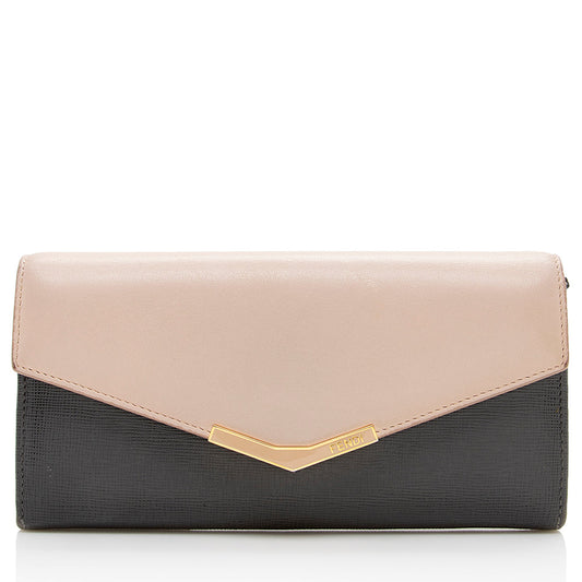 Fendi Vitello Elite 2Jours Wallet - FINAL SALE (SHF-17387)