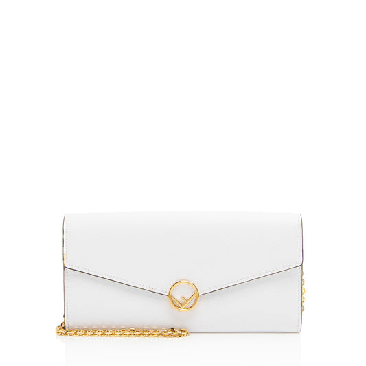 Fendi Vitello F is Fendi Continental Wallet on Chain