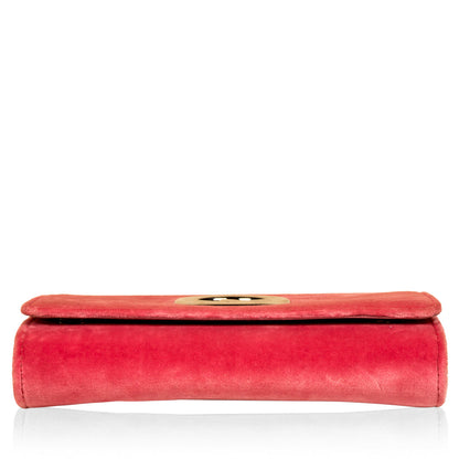 Fendi Kan I Velvet Crossbody