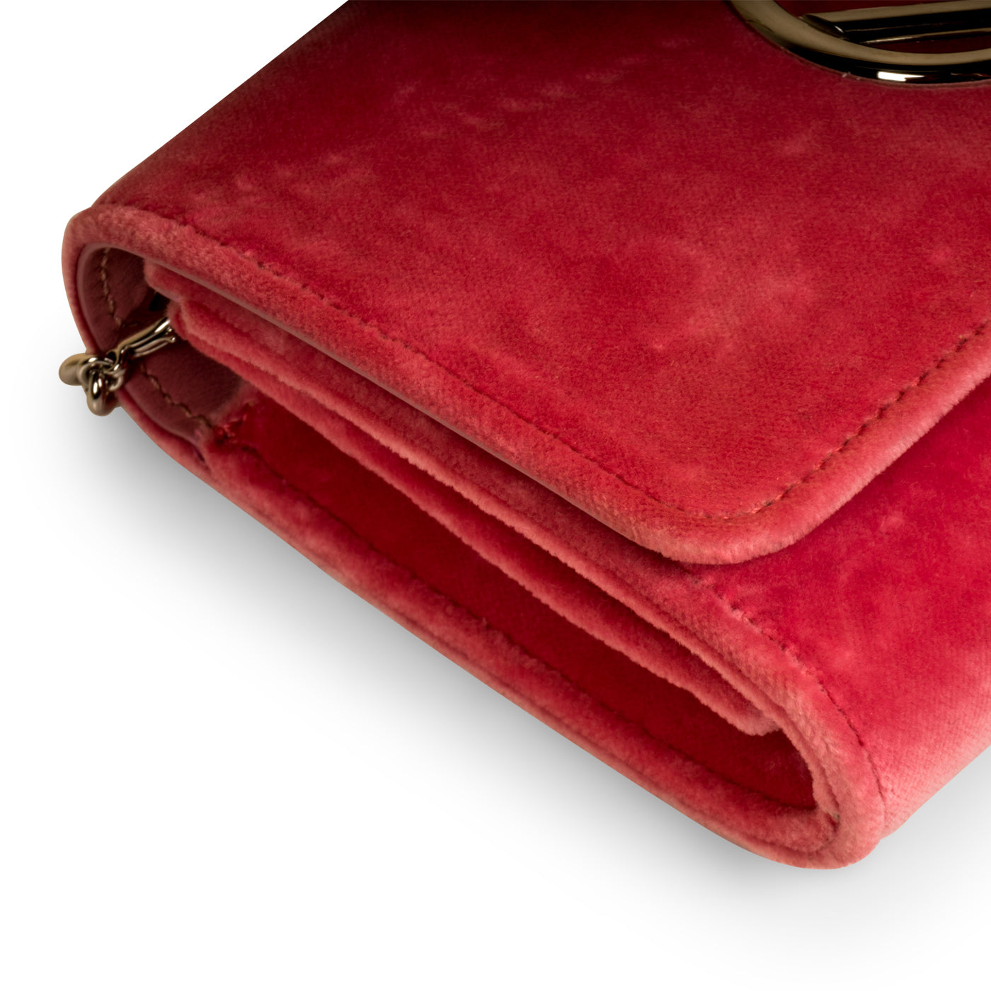 Fendi Kan I Velvet Crossbody