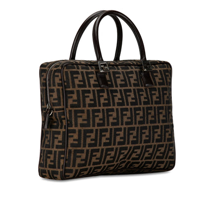 Fendi Zucca Canvas Business Bag (SHG-zFTp7m)
