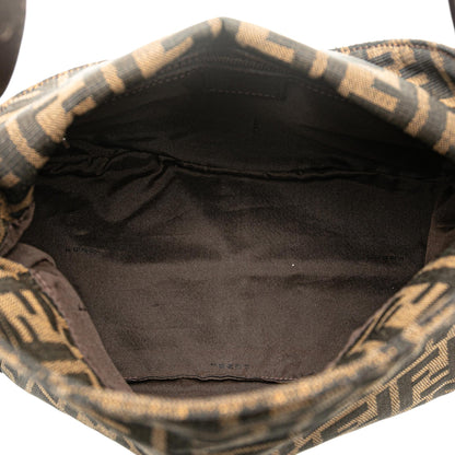 Fendi Zucca Canvas Double Flap Mamma (SHG-D31esP)