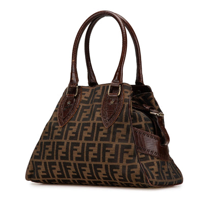 Fendi Zucca Canvas Etniko Handbag