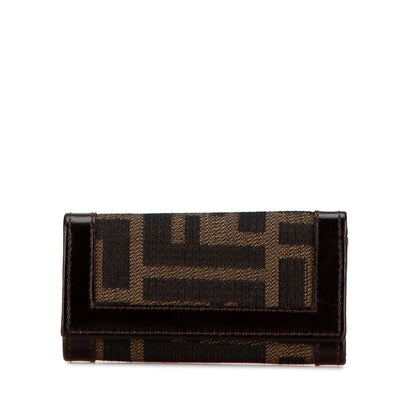 Fendi Zucca Canvas Key Holder (SHG-AvOj6a)