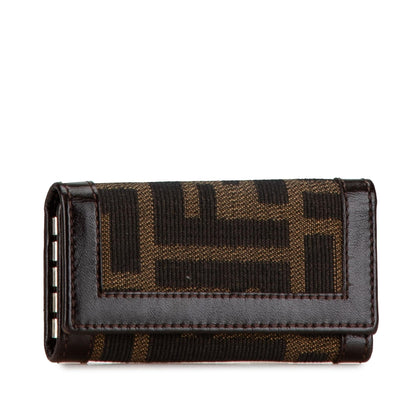 Fendi Zucca Canvas Key Holder (SHG-AvOj6a)