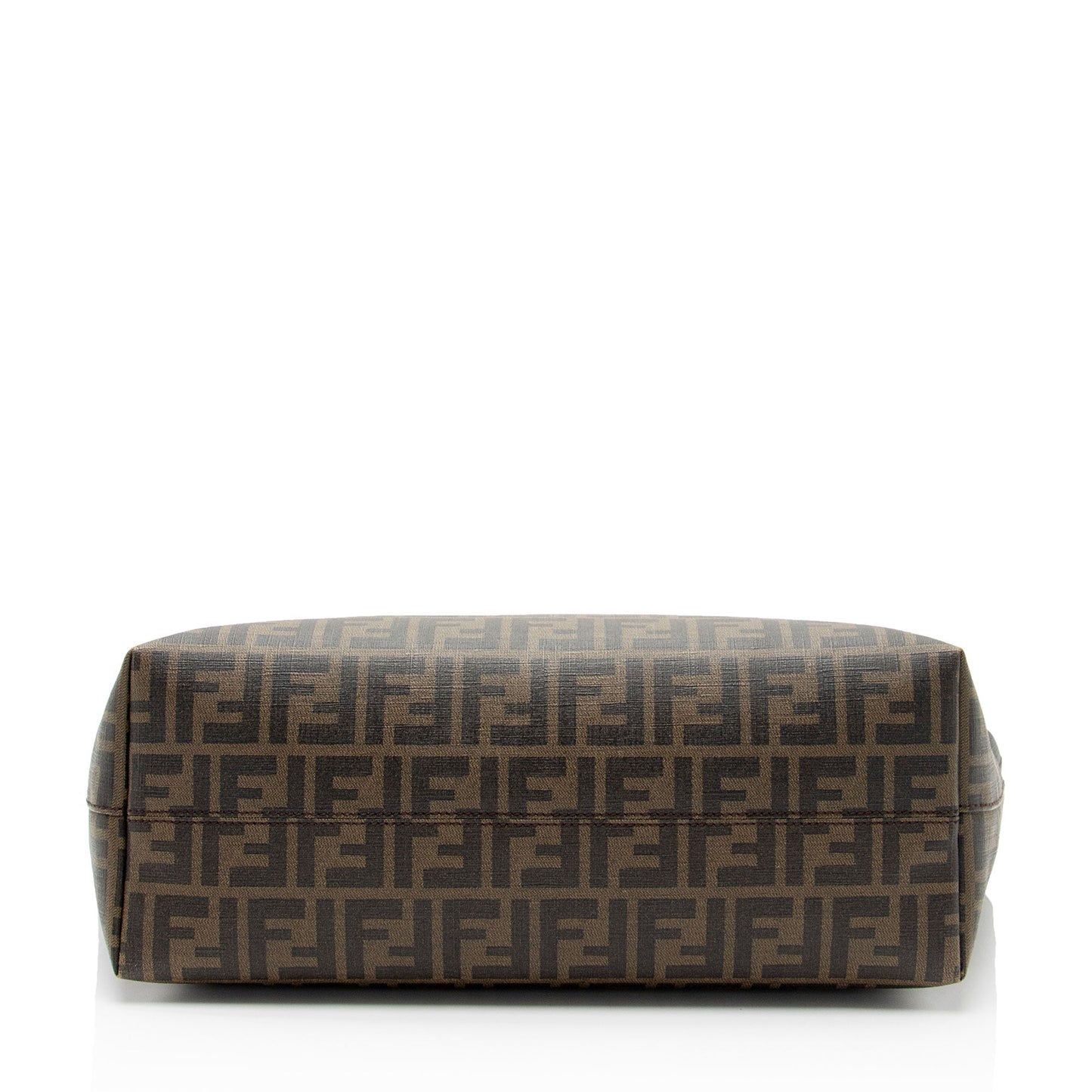 Fendi Zucca Canvas Logo Medium Roll Tote (SHF-U2XZrj)