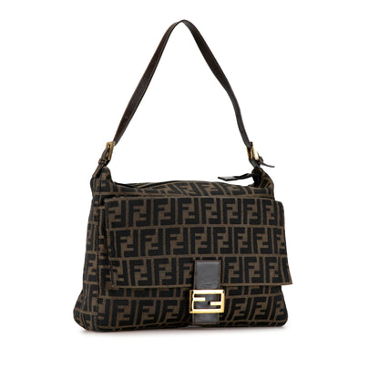 Fendi Zucca Canvas Shoulder Bag (SHG-si6emC)