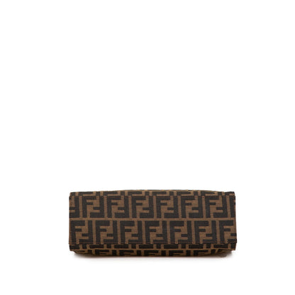 Fendi Zucca Canvas Shoulder Bag