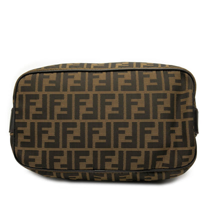 Fendi Zucca Canvas Shoulder Bag