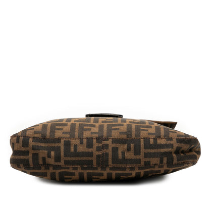 Fendi Zucca Canvas Shoulder Bag