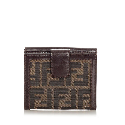 Fendi Zucca Canvas Small Wallet (SHG-21951)