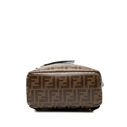 Fendi Zucca Coated Canvas FF 1974 Backpack