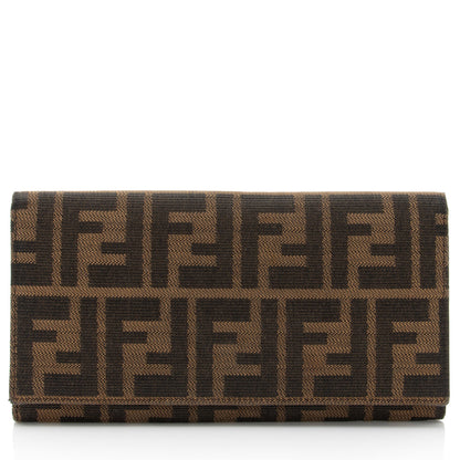 Fendi Zucca Continental Wallet (SHF-G0l1pR)